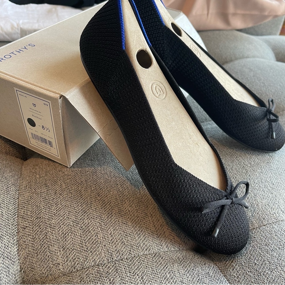 Rothy’s The Flat Black 8.5 NIB